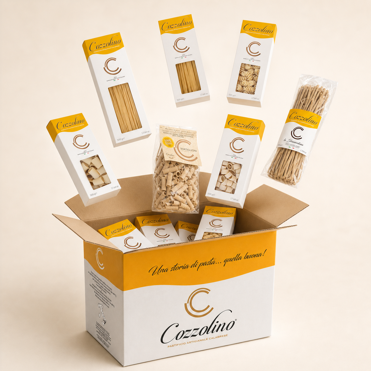 Box Degustazione Pasta Cozzolino – 12 Formati